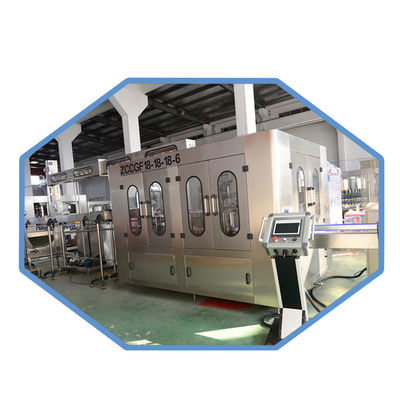 8 Filling head 380V 2000 BPH Juice Bottle Filling Machine